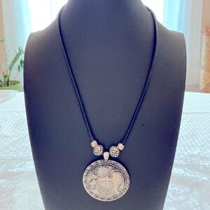 Paisley Vintage Pendant Necklace